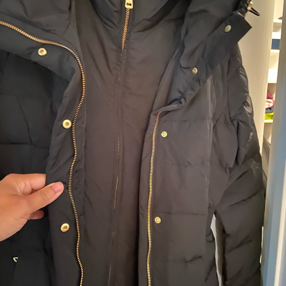 COLE HAAN HOODED DOWN & FEATHER JACKET - Picture 2 of 8